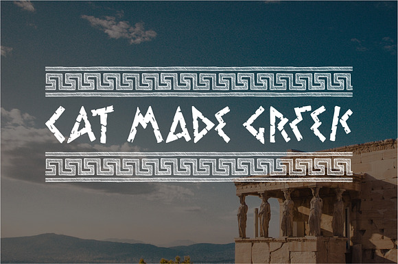 Greek font preview 7
