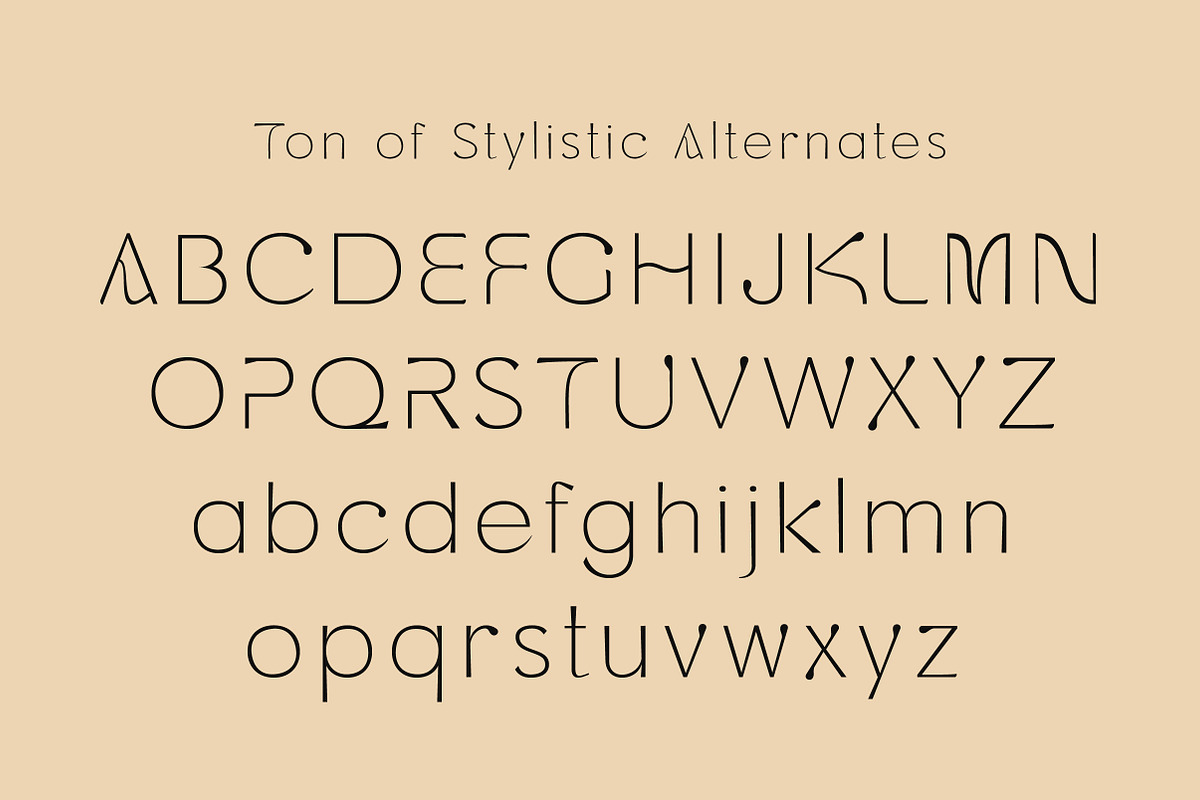 Qonseat a Geometric Display Sans, a Sans Serif Font by Lettertype Studio (Photo 6 of 9)