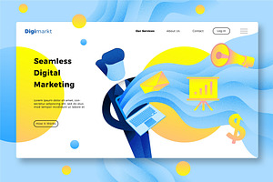 Marketing - Banner & Landing Page