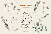 Little Farm Animals Clip Art, an Animal Illustration by whiteheartdesign (Thumbnail 13 of 18)