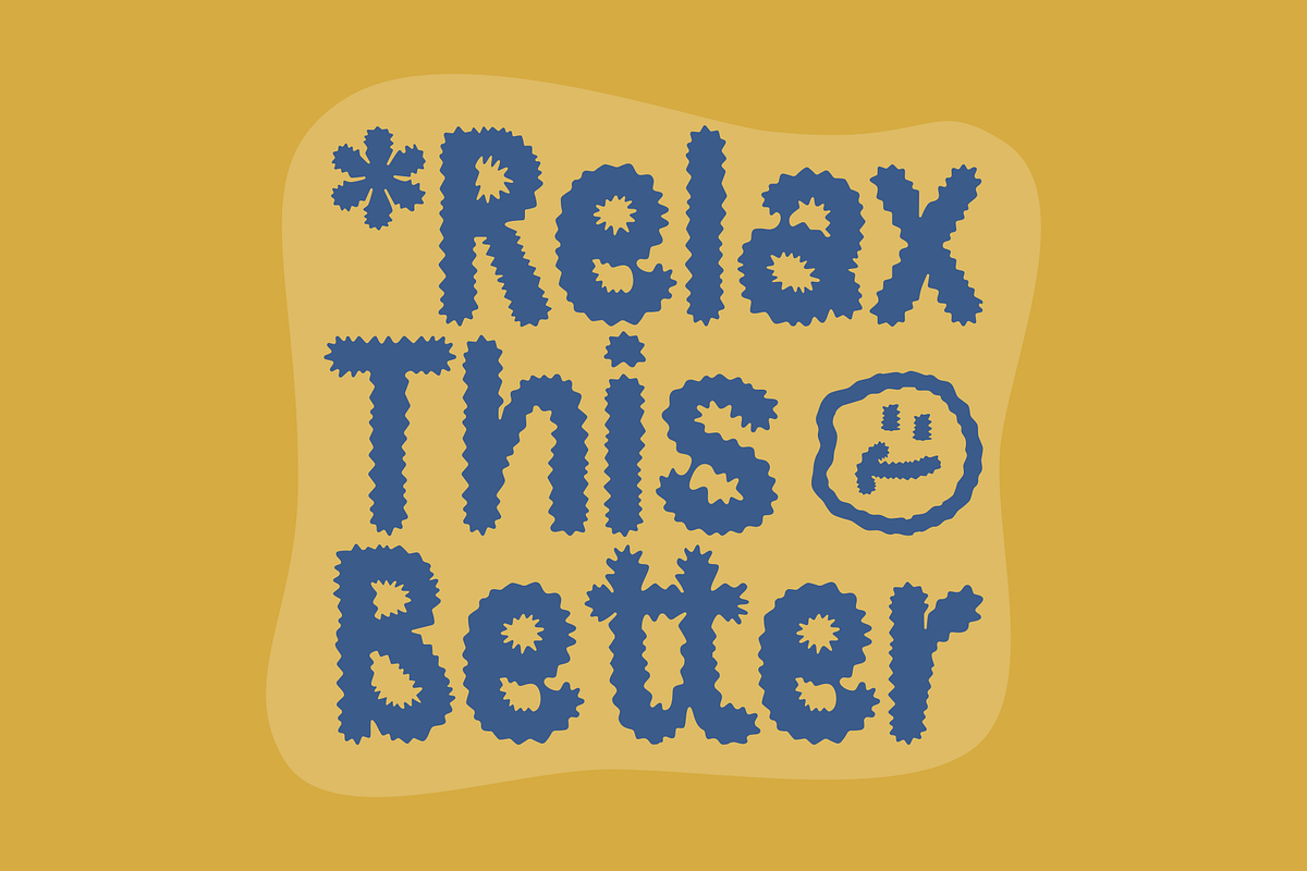 Banso Fuzzy Font, a Handwritten Font by Marvadesign (Photo 2 of 8)