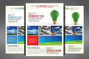 9 Green Energy Flyer Bundle, a Flyer Template by Graphic Templates (Thumbnail 8 of 9)