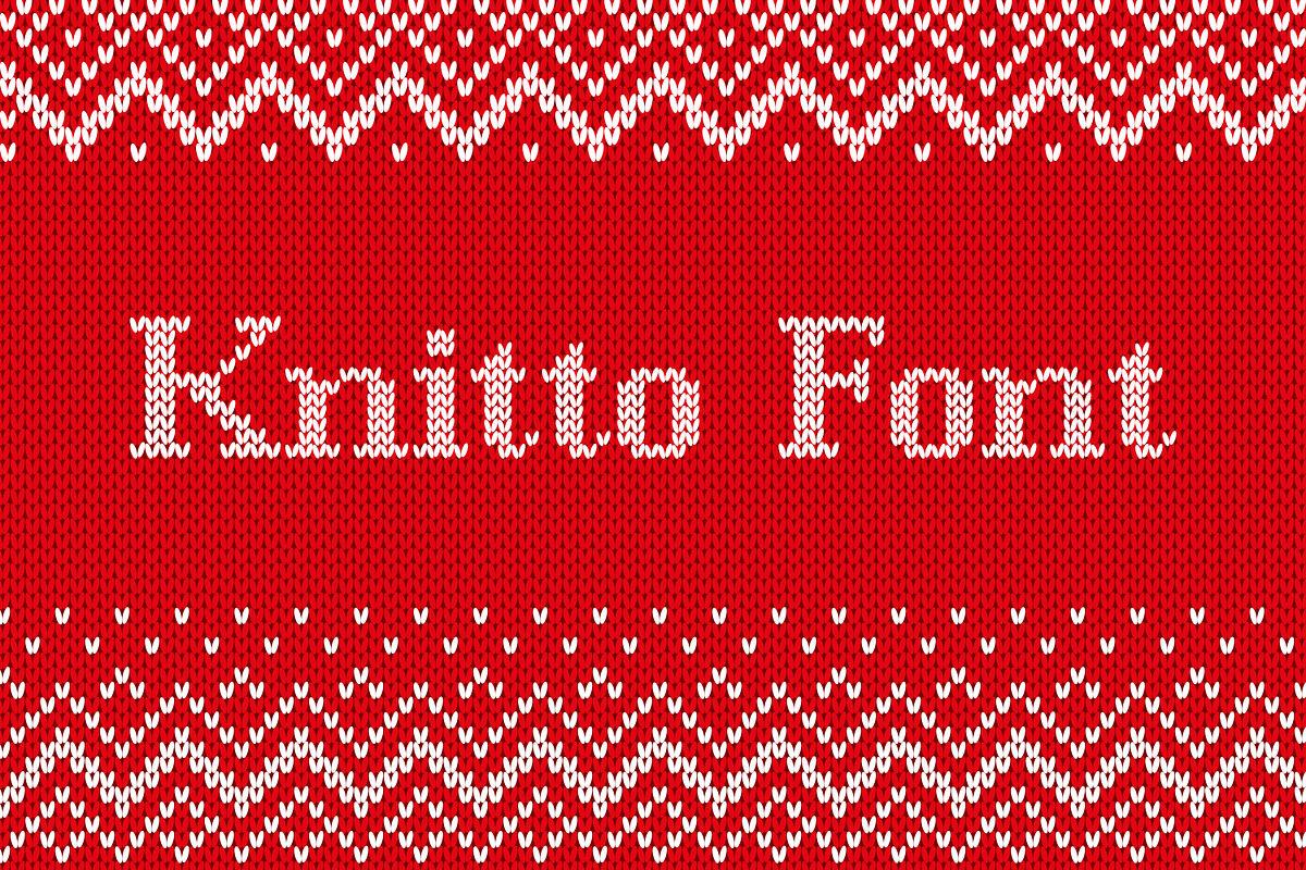 Knitto Font, a Symbol Font by OWPictures (Photo 1 of 5)