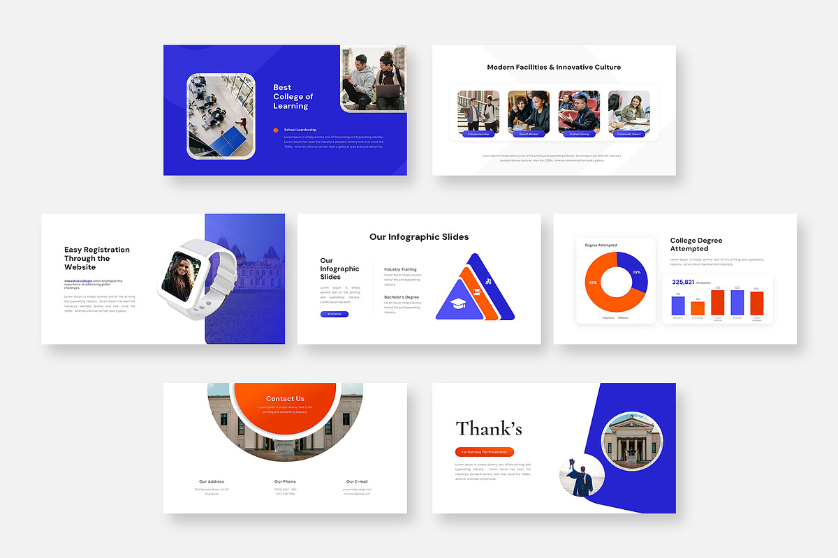 Coledia - College Google Slides, a Presentation Template by Premast (Photo 3 of 3)