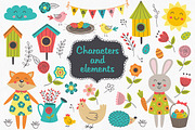 Hello Spring collection, an Animal Illustration by NataKa (Thumbnail 2 of 9)