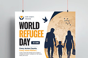 World Refugee Day, a Flyer Template by MightyDesign (Thumbnail 2 of 8)