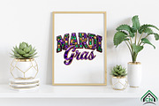 Mardi Gras Rhinestone PNG, an Illustration by Craft Nest (Thumbnail 3 of 4)