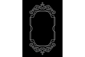 Line curl frame.