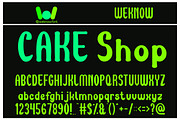 maximum high tension font, a Font by weknow (Thumbnail 4 of 5)