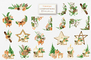 Boho Christmas wreath frame, an Object Graphic by svetlanaARTdreams (Thumbnail 2 of 16)