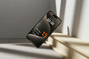 Iphone 15 Mockup, an iPhone Mockup by Se٧enStudio (Thumbnail 3 of 4)