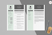 Modern CV Template, a Resume Template by Emaholic Template (Thumbnail 3 of 5)