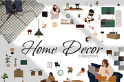 Home Decor- vector collection, an Illustration by Yana_mide (Thumbnail 1 of 9)