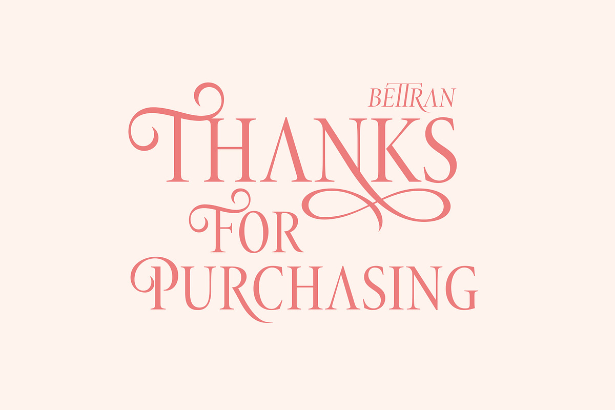 BETTRAN, a Serif Font by INKSUN™ (Photo 8 of 9)