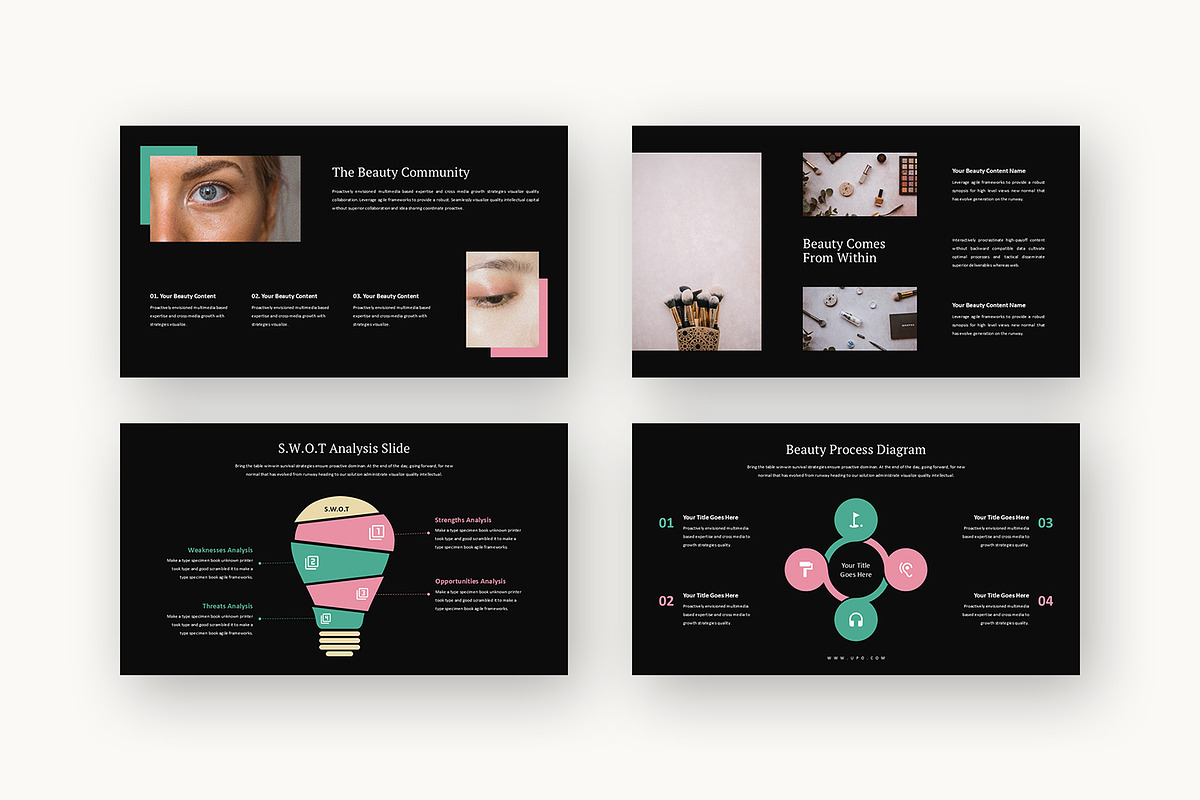 Upo : MUA Profile Google Slides, a Presentation Template by Punkl Camp (Photo 12 of 16)
