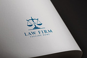 Clean Law Firm Logo, a Branding & Logo Template by HueNestify (Thumbnail 3 of 3)