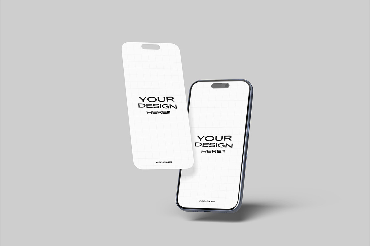 iPhone Screen Mockup, an iPhone Mockup by Graphiculon (Photo 7 of 11)