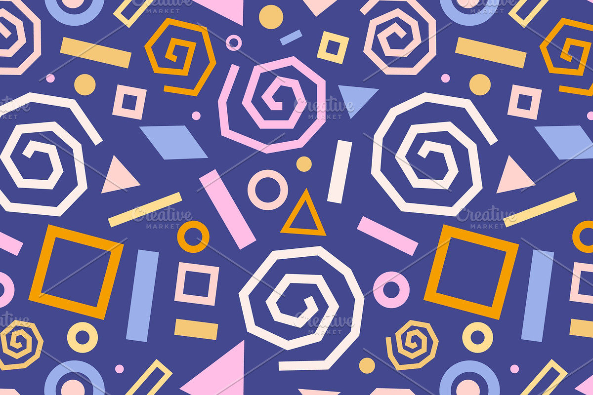 Festive pattern with doodles, swirls, an Object Graphic by Art's and patterns (Photo 1 of 2)