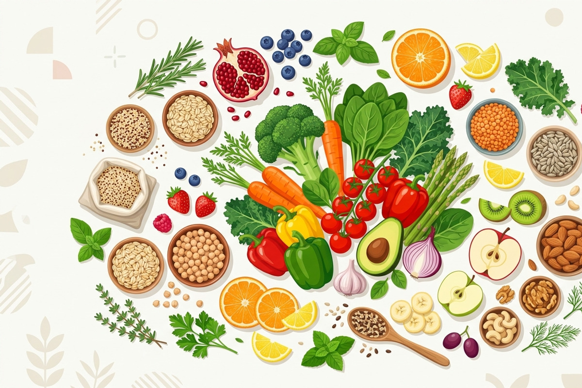 39 Vector Healthy Food Ingredients, an Object Graphic by adenpinkstore (Photo 6 of 16)