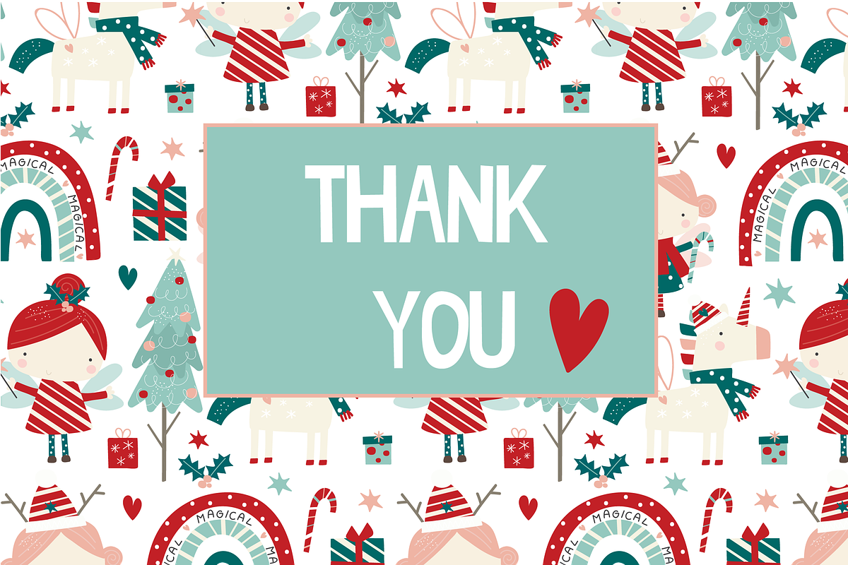 Holiday Magic clipart set, an Illustration by Poppymoondesign (Photo 3 of 3)