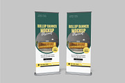 Rollup Banner Mockup, a Print Template by lamorastudio (Thumbnail 2 of 9)