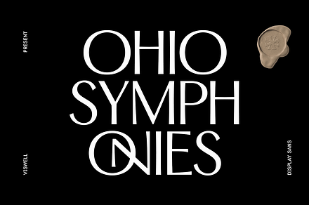 Ohio Symphonies Minimalist Sans