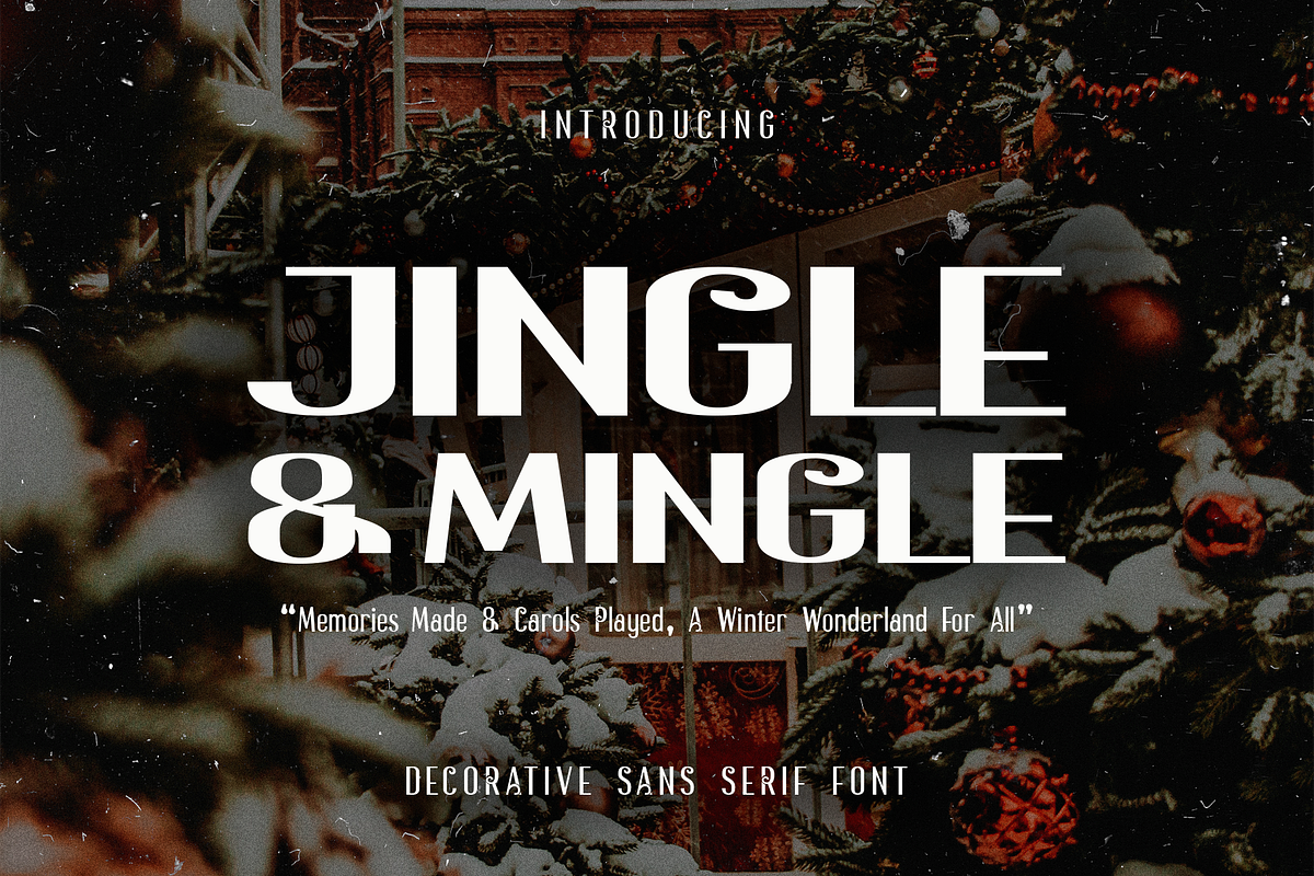 CF Jingle & Mingle - Decorative Sans, a Sans Serif Font by Indotype Foundry (Photo 1 of 10)