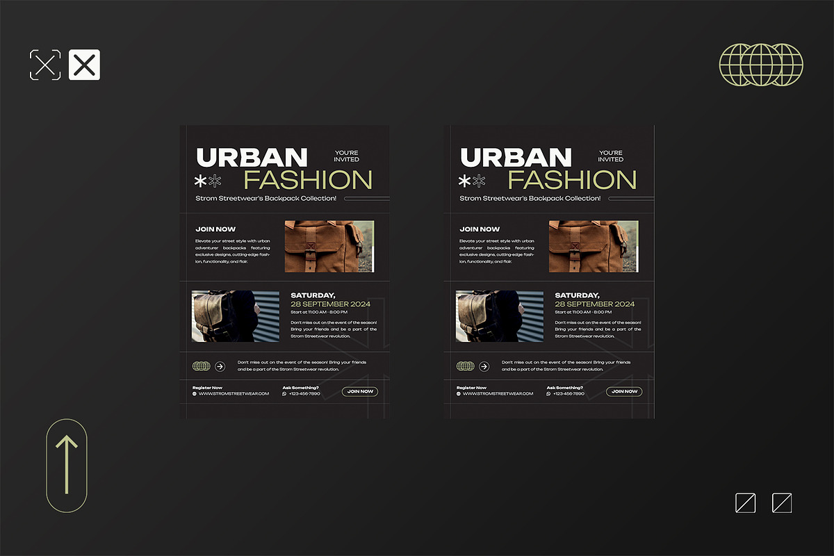 Strom - Event Invitation, an Invitation Template by StreaksideStd (Photo 3 of 3)