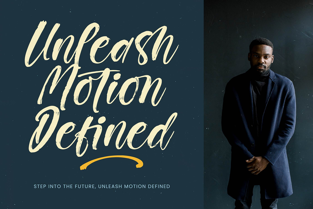 Rekont Laughin Bold Brush Font, a Script Font by stylishtype.co (Photo 11 of 20)