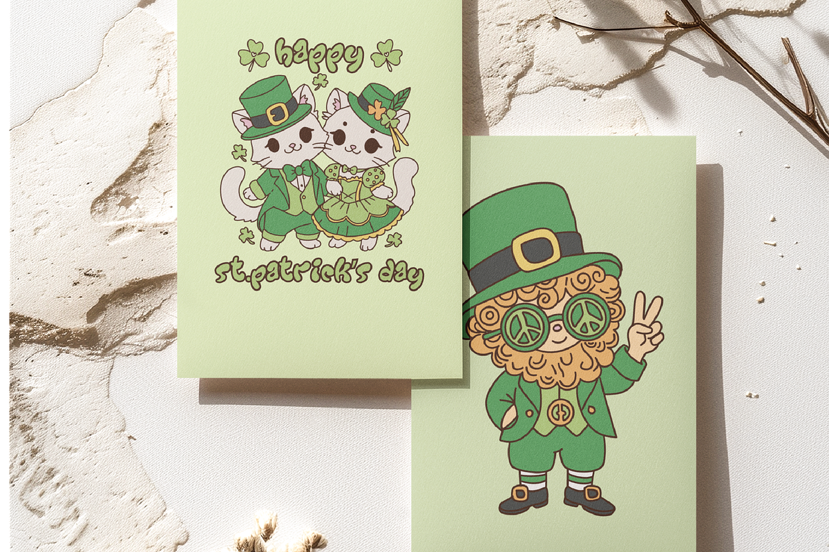 St.Patricks Day | Clipart Illustrati, a Decorative Illustration by Berdansabersama (Photo 10 of 10)