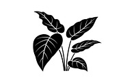 Minimal Botanical Leaf Silhouette Bu, an Illustration by Creativeshirt (Thumbnail 47 of 51)