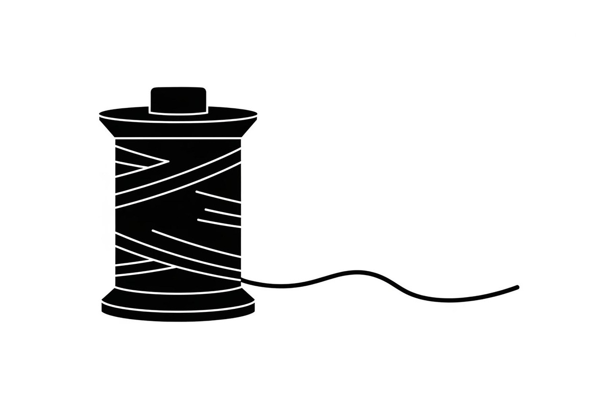 Sewing Thread Spool Silhouette, a Graphic by hafijul (Photo 9 of 11)