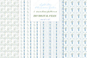 Chinoiserie Garden Toile Light Blue, a Graphic by LABFcreations (Thumbnail 7 of 7)