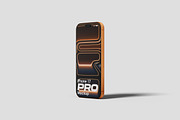 iPhone 17 Pro Mockup, an iPhone Mockup by scribrostudio (Thumbnail 3 of 13)