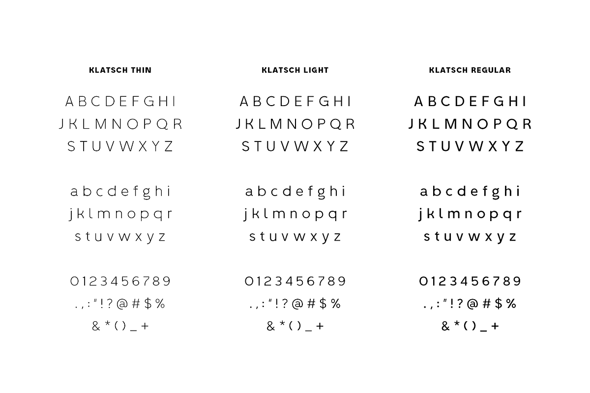 Klatsch Grotesk - Font Family, a Sans Serif Font by Migomojo Type House (Photo 8 of 12)