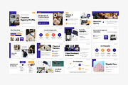 Creative Agency Profile Powerpoint, a Presentation Template by Eklip Studio (Thumbnail 2 of 6)