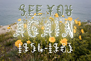 Little Journey2, SVG font, a Font by Tattoo Worker Studio (Thumbnail 2 of 4)