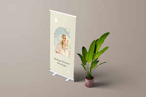 Roll Up Banner Mockups