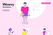 Wowvy Creative Illustrations, a Work Illustration by Welovegraphics (Thumbnail 7 of 8)