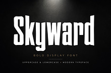 Skyward – Bold Display Typeface