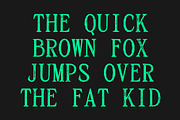 CS Gleda Mono Stamp, a Serif Font by Craft Supply Co. (Thumbnail 6 of 8)