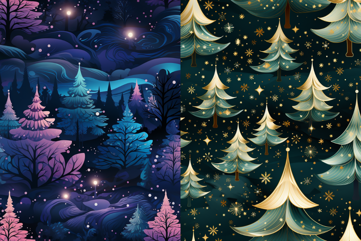 Christmas Land Seamless Paper, a Pattern Graphic by Agnesagraphic (ID 95) (Photo 2 of 5)