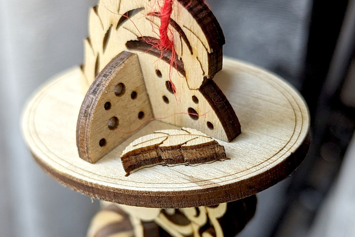 Fairy Girl Ornament - Laser Cut File, an Object Graphic by VectorPainter (Photo 8 of 16)