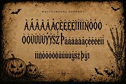 Witch Wood - Modern Halloween Font, a Blackletter Font by overlaytemplates (Thumbnail 5 of 5)