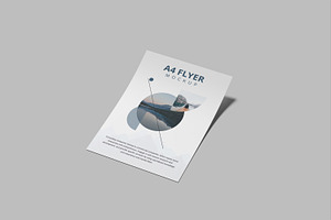 A4 Flyer Mockup