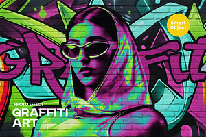 Graffiti Art Photo Effect, a Layer Style Add-On by Svaha Graphic Studio