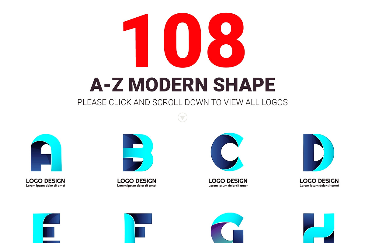 984 Modern Logo Shape, a Branding & Logo Template by Toonsteb (Photo 6 of 18)