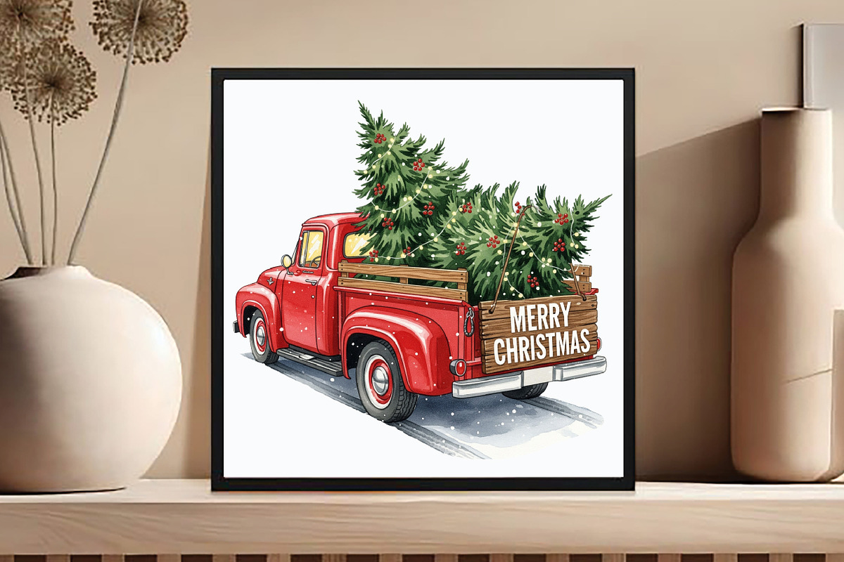 Western Christmas Png, an Illustration by DreamCafeArt (Photo 5 of 7)