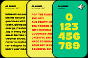 GC Skined – Bold Condensed Display, a Sans Serif Font by Glyphonic (Thumbnail 10 of 15)