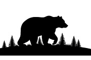 Nature Wildlife Bear Silhouette Bund, an Illustration by Designs_River (Thumbnail 35 of 51)